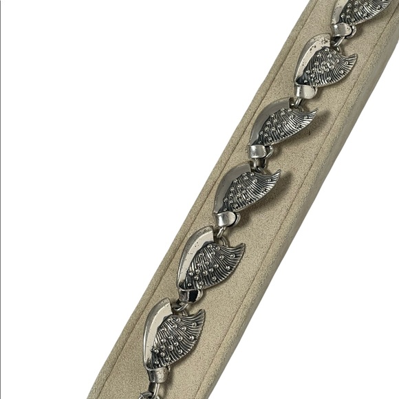 Vintage Sterling silver 925 Danecraft bracelet fancy shell design - Picture 8 of 9